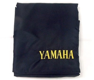 【河堤樂器】YAMAHA 山葉平台鋼琴罩(黑色3號琴用)／平台鋼琴套／平台鋼琴防塵套～全新～