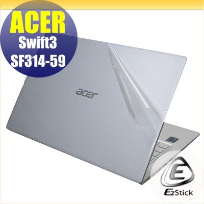 【Ezstick】ACER Swift 3 SF314-59 專用二代透氣機身保護貼 DIY 包膜