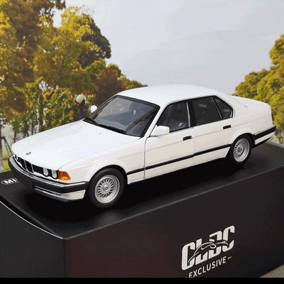 模型車 迷你切1:18 1986寶馬7系 BMW 730i E32 仿真合金汽車模型收藏禮品