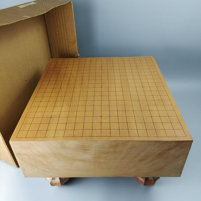 日本新榧圍棋桌。老榧木圍棋墩獨木。44號