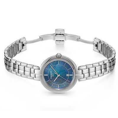 Tissot 天梭弗拉明戈系列鋼帶石英女腕錶 T0942101112100