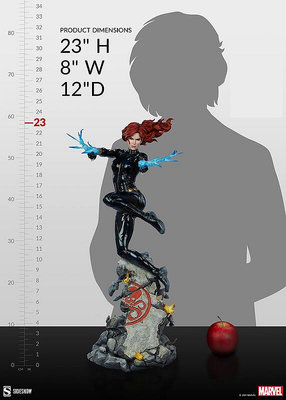 Sideshow 300798 PF 23寸 漫畫 黑寡婦 Black Widow 雕像 現貨