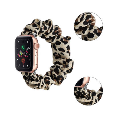 蘋果手表表帶適用于apple watch3 4 56 SE 7 8代大腸發圈表帶腕帶