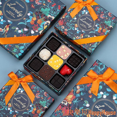 衛士五金【】【巧克力盒】新款 星空巧克力伴手禮盒子 禮物盒 38女神節禮盒 巧克力包裝盒 空盒