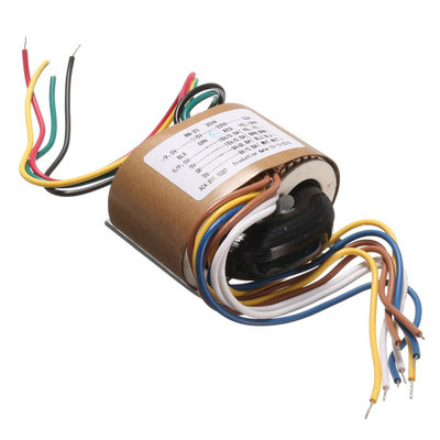 115V-230V R型電源變壓器30W 15V×2+9V×2 R牛 音響變壓器  銅線