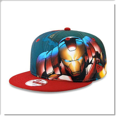 【ANGEL NEW ERA】漫威 Marvel 鋼鐵人 Iron Man彩繪 限量 SNAPBACK 9FIFTY