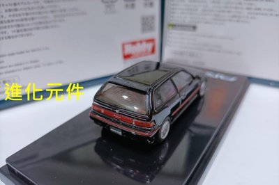 Hobby Japan 1 64 本田思域改裝雙門跑車模型Civic EF9 SIR II 黑