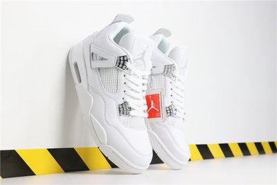 Air Jordan 4 “Pure Money ”休閒運動 籃球鞋 白 308497-100 男鞋