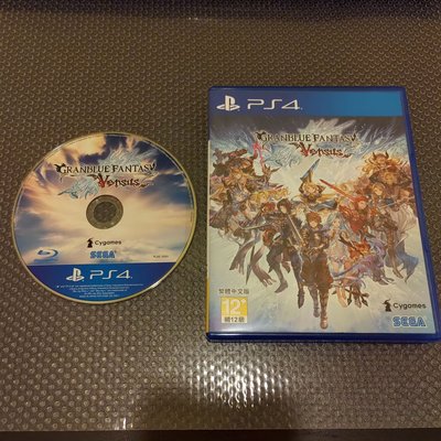 [限時]PS4中古遊戲-繁體中文-碧藍幻想 Versus (Granblue Fantasy Versus)