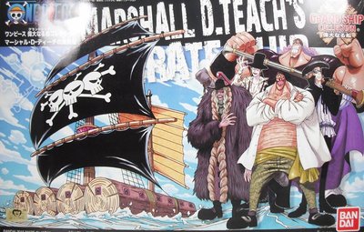 日本正版 萬代 海賊王 航海王 偉大的船 黑鬍子 海賊船 From TV animation 組裝模型 日本代購