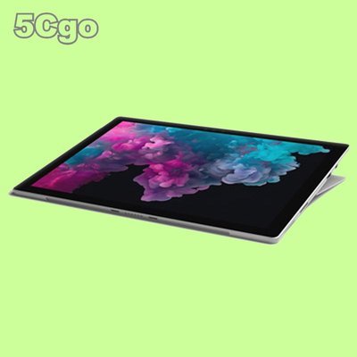 5Cgo【權宇】Microsoft Surface Pro 6系列I5/8G/256 白金 (LQ6-00011)含稅