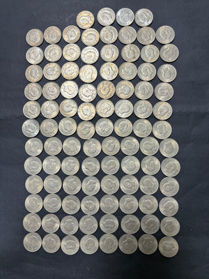A077-蔣總統八秩1元紀念幣共100枚
