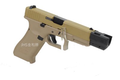JHS（（金和勝 生存遊戲專賣））WE G19 B 槍口抑制器 3764 (不含槍)