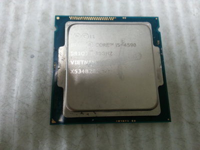 【 創憶電腦 】  Intel Core i5 4590  1150腳位 CPU 故障 不保固 直購價 220元