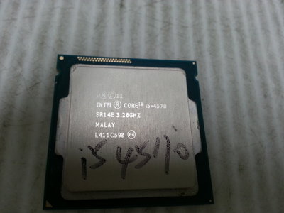 【 創憶電腦 】Intel Core i5-4570 3.2GHz 6M 四核心 CPU 1150腳位 直購價550元
