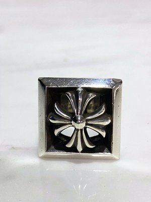 Chrome Hearts Letter Block Ch Plus Ring