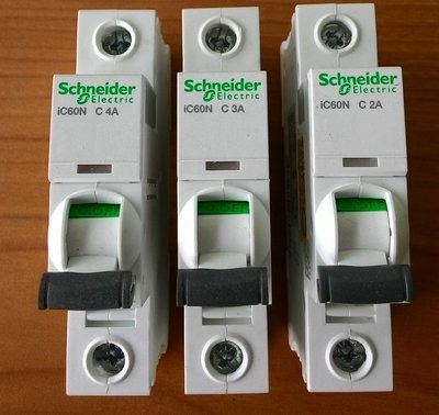 TE Schneider 施耐德 小型斷路器 iC60N 1P 1A~32A 迴路保護器 A9F741