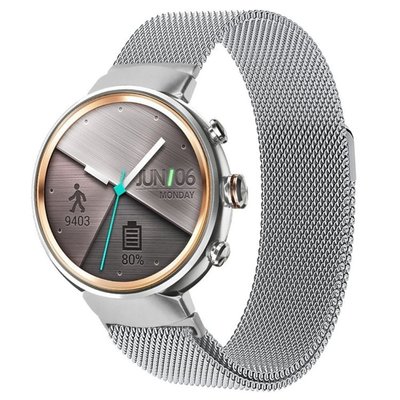 KINGCASE (現貨) 華碩 Asus ZenWatch3  錶鏈米蘭尼斯磁吸錶帶錶帶