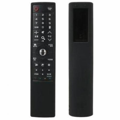 [4玉山網] SIKAI LG AN-MR700 電視遙控器保護套 1入 黑色 適 智慧型液晶電視動感遙控器 防滑紋理矽膠套_PP6