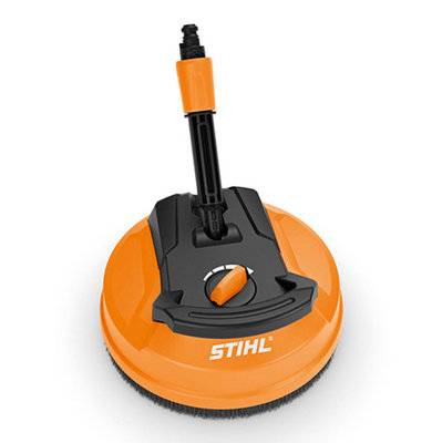 STIHL RE110專用圓形高壓地板洗盤RA90(10英吋)水花不飛濺,地板 青苔清洗**需搭配清洗機才能使用**