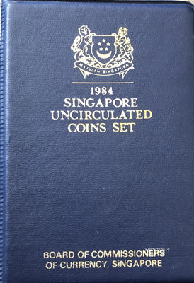 【鑒 寶】（世界各國錢幣） 新加坡1984年套幣6枚全套（完未品） DDS103