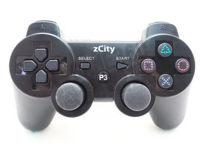 【二手商品】SONY PS3 ZCITY 副廠 無線手把 無線控制器 D3 黑色【台中恐龍電玩】