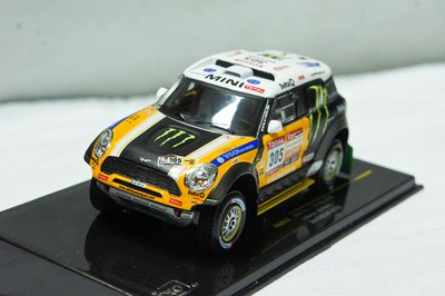 【特價現貨】1:43 IXO Mini Countryman No.305 Rally Dakar 2012 達卡大賽