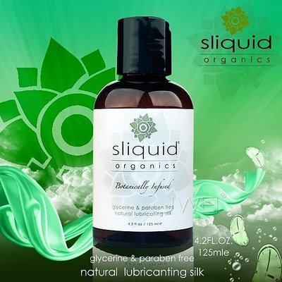 o美國Sliquid．Silk 絲綢系列 矽基潤滑液125ml