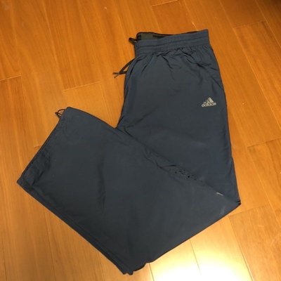 （Size XL) Adidas 海軍藍色防風長褲(3M風褲）