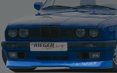 【樂駒】RIEGER BMW 3series E30 front spoiler lip 前下巴 前下擾流 前下飾板
