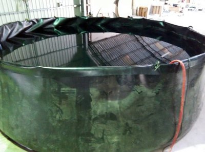 可摺式 HDPE 布 圓型 桶槽『直徑1~6M*高1.5M』(另有多種直徑選擇.蓄水池.養殖池.灌溉儲存桶槽)