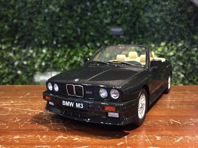 1/18 OTTO BMW M3 (E30) Convertible 1989 Black OT1012【MGM】