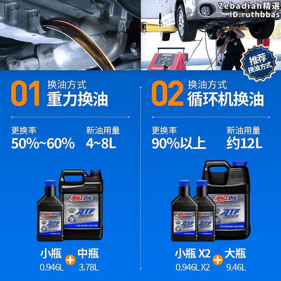安索全合成自動變速箱油 長效保護低粘度波箱油atlqt