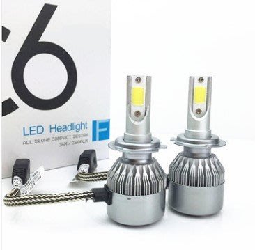 『光爍』LED大燈 C6 36W 3800LM COB H1/H3/H4//H7/H8/H11/9006/9012