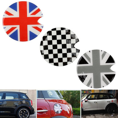 直徑16 厘米油箱蓋貼紙 英國國旗圖案 汽車貼紙 用於 BMW MINI Cooper