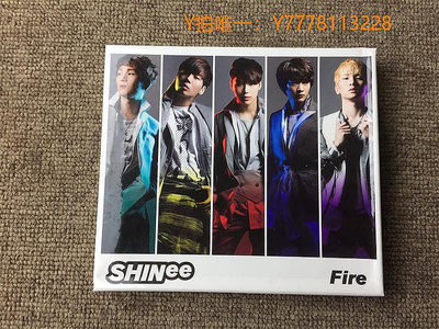歡樂購～SHINee  Fire  cd+dvd     JP版 拆