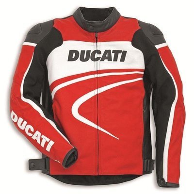 DNS部品 2015 Ducati SPORT C2 皮革防摔衣 皮夾克 Dainese 製