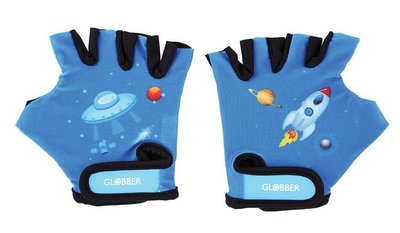 ☘ 板橋統一婦幼百貨 ☘   GLOBBER EVO 兒童手套  護具 -火箭藍