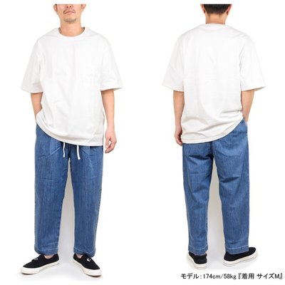 TSU 日本代購 H/H  HELLY HANSEN 寬鬆褲中性 Refa彈力 牛仔布運動褲