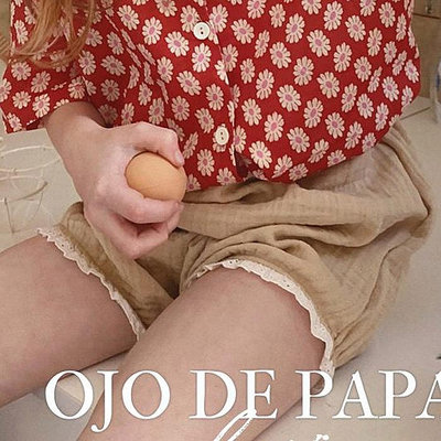XXL ♥褲子(BEIGE) OJO DE PAPA-2 24夏季 OJO240511-009『韓爸有衣正韓國童裝』~預購