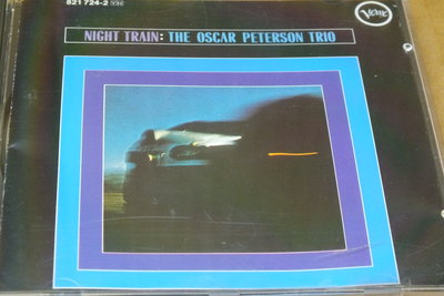 Verve-Oscar Peterson Night Train-西德版,全銀圈,無IFPI