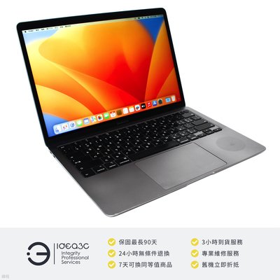 「點子3C」MacBook Air 13.3吋筆電 i3 1.1G【店保3個月】8G 256G SSD A2179 雙核心 2020款 太空灰 DE611