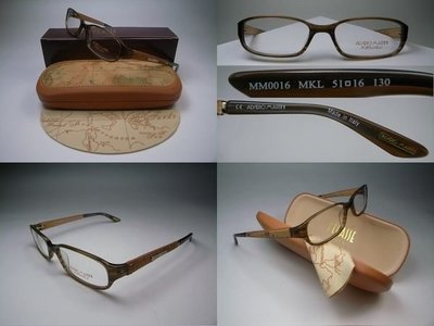 信義計劃 眼鏡 ALVIERO MARTINI 可配高度數 小框 搭配 地圖包 皮鞋 皮帶 皮夾 護照夾 手錶 眼镜