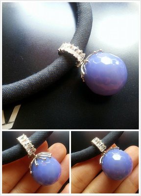 【山玉軒】 韓國精品設計師款~珠寶設計 頂極《紫玉隨墬飾》【下標即售】