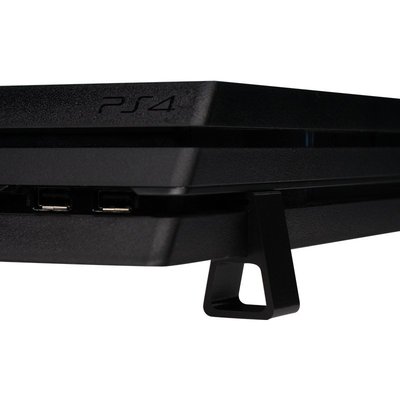【熱賣精選】機關鳥PS4 slim Pro主機橫版支架 游戲機散熱底座 平放式支架配件