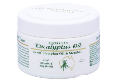 澳洲代購-G&M Eucalyptus Oil Cream 桉樹油抗菌保濕霜(250g)。