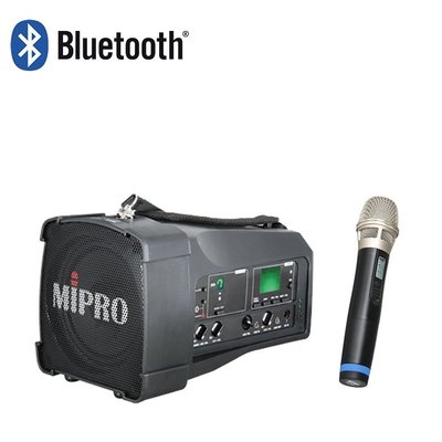 MIPRO 嘉強 MA-100SB (藍牙版)超迷你肩掛式無線喊話器/ 教學機【公司貨】