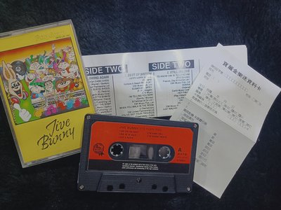 JIVE BUNNY 神氣活現的兔子 狂歡派對 - 早期寶麗金唱片 原版錄音帶 附歌詞 - 151元起標
