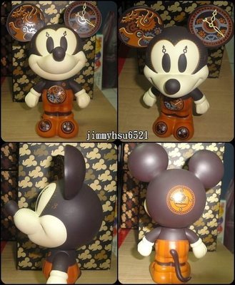正版 3MIX 3-Mix Mickey 設計師 Disney 迪士尼 米奇單賣圖1:Time in 時鐘金色(盒損)