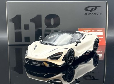 【MASH】現貨特價 GT Spirit 1/18 McLaren 765 LT Silica 白 GT861